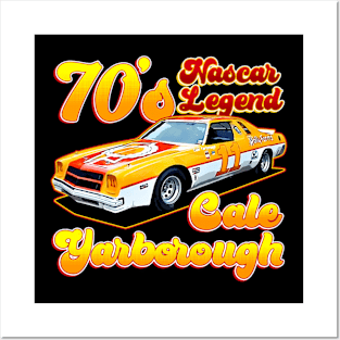 Cale Yarborough 70S Retro Posters and Art